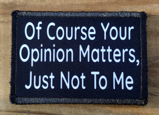 Your Opinion Morale Patch