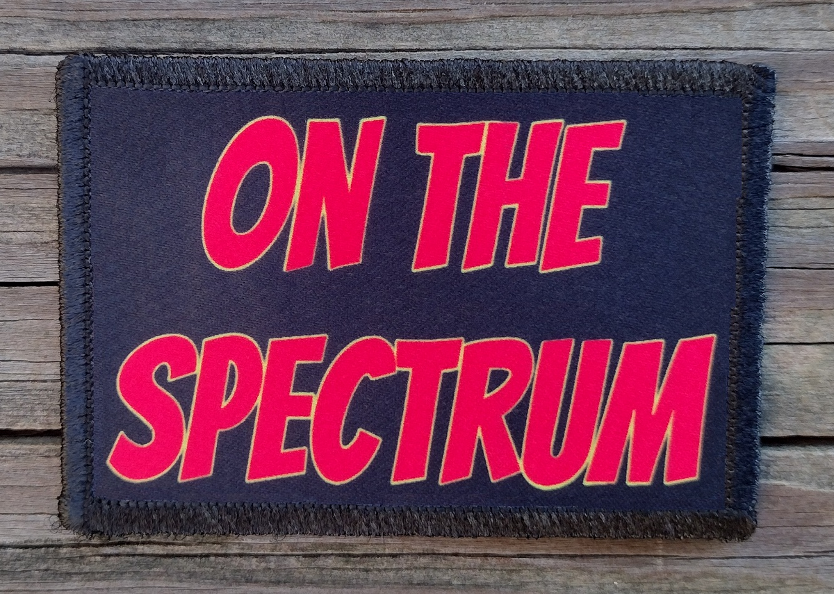 Spectrum Patch On The Spectrum Morale Patch – Rude Patch