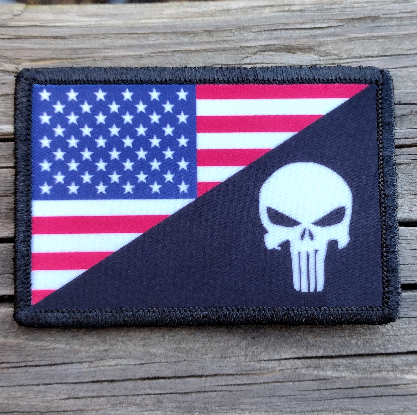 Punisher American Flag Morale Patch