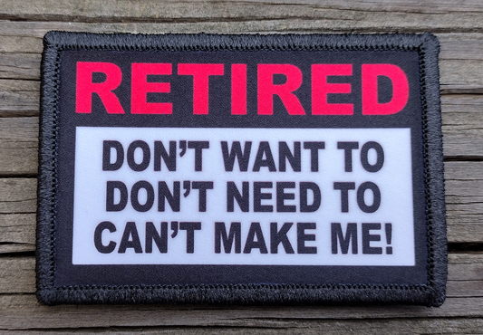 I'm Retired Morale Patch