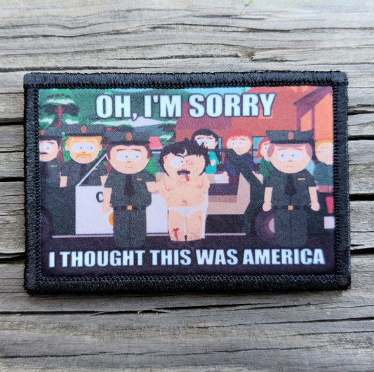 South Park I'm Sorry I Thought This Was America Morale Patch