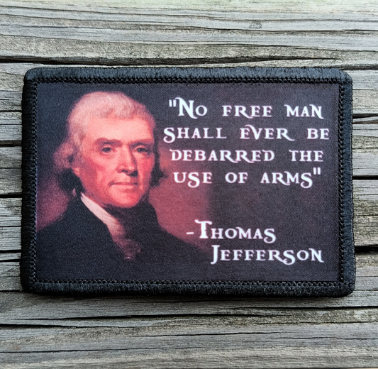 Thomas Jefferson No Free Man Morale Patch
