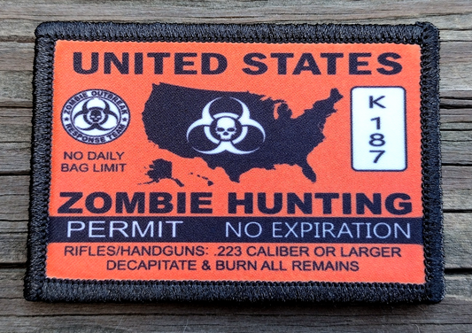 Zombie Hunting Permit Morale Patch