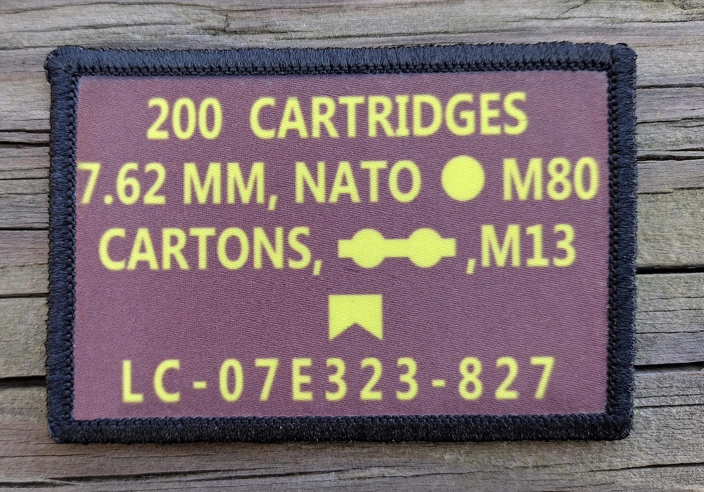 7.62 NATO Ammo Case Morale Patch