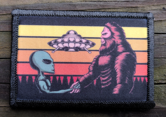 Alien & Bigfoot Morale Patch