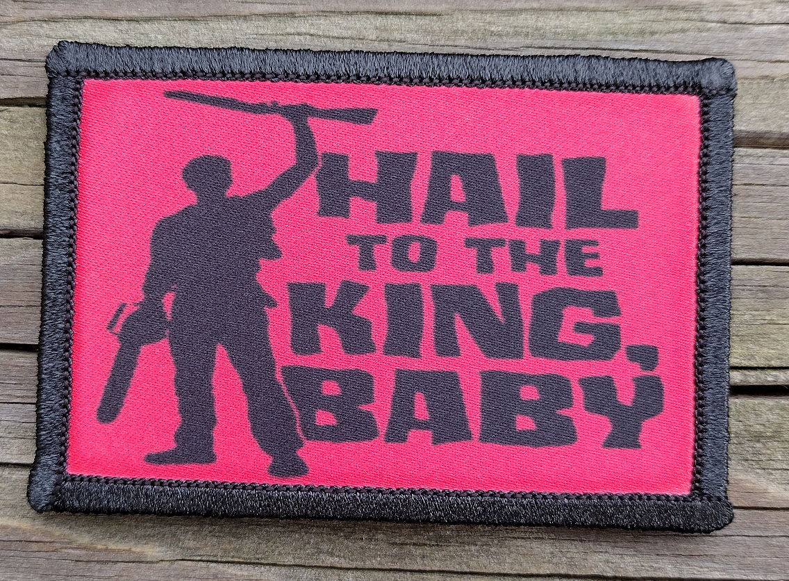 Army Of Darkness Hail To The King Baby Morale Patch