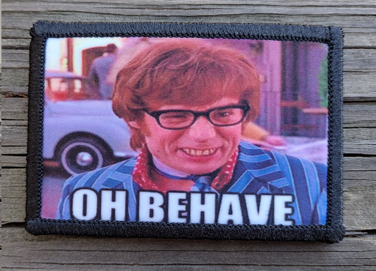 Oh Behave Morale Patch