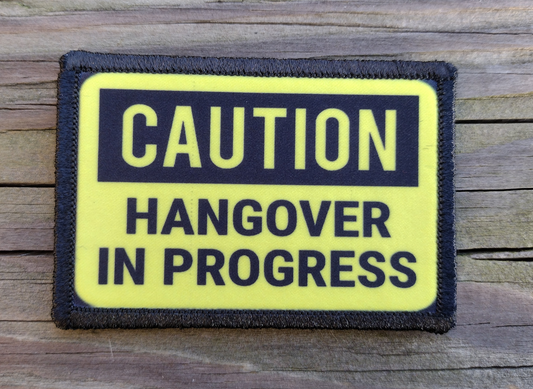 Caution Hangover In Progress Morale Patch