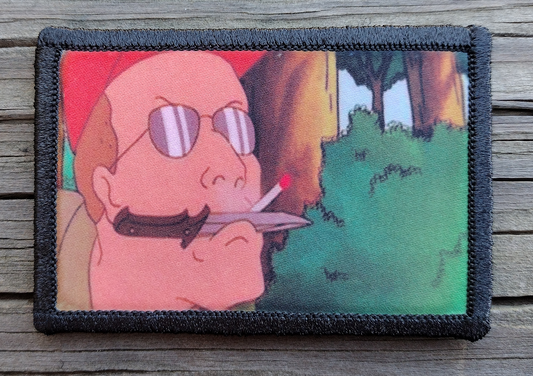 King Of The Hill Dale Gribble Knife Morale Patch