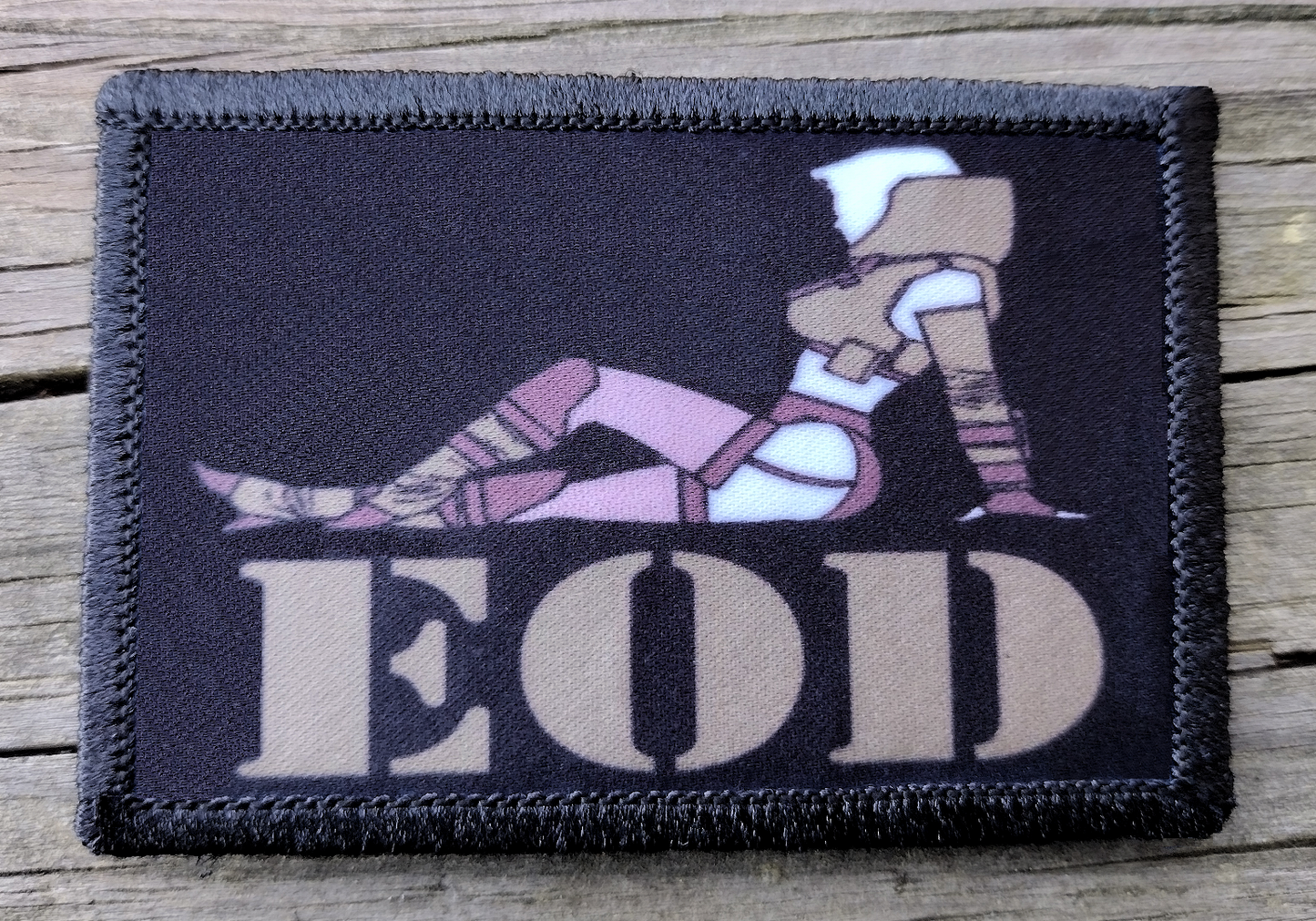 EOD Bomb Squad Girl Morale Patch