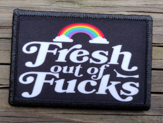 Fresh Out Of Fucks Morale Patch