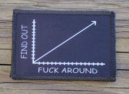 Fuck Around Find Out Chart Meme Morale Patch