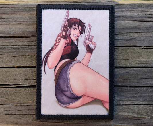 Anime Revy Shorts Morale Patch