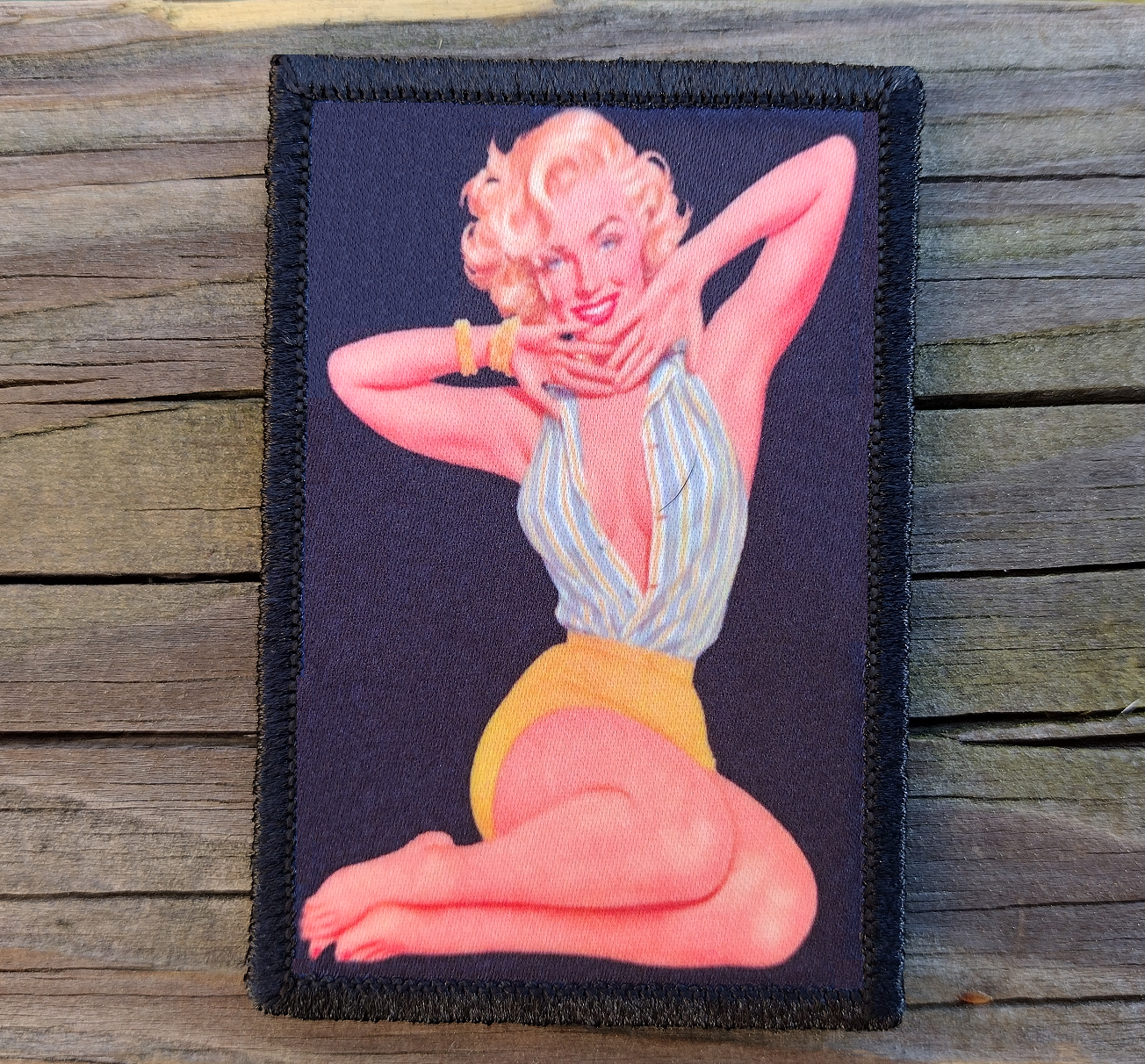 Marilyn Monroe Pinup Morale Patch