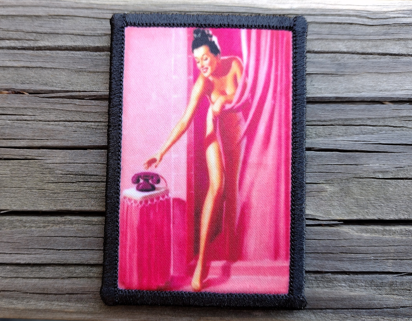 Pinup Girl Shower Morale Patch