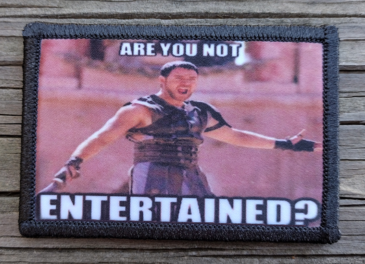 Gladiator Are You Not Entertained Morale Patch