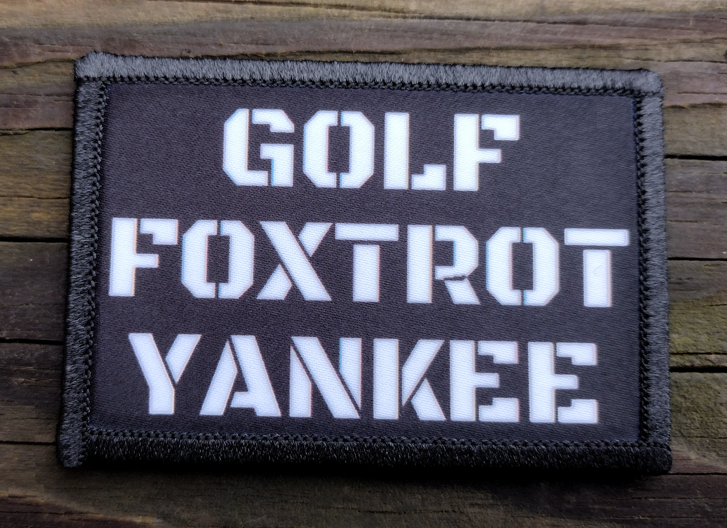 Golf Foxtrot Yankee Morale Patch