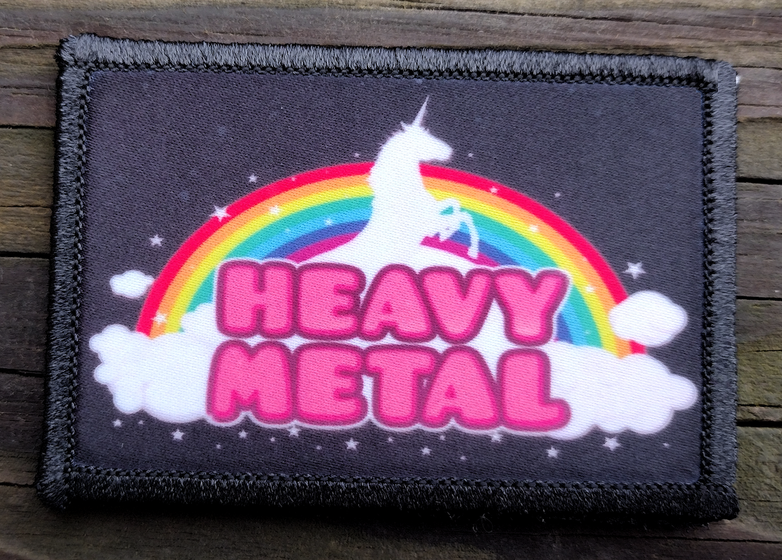 Heavy Metal Morale Patch – Rude Patch