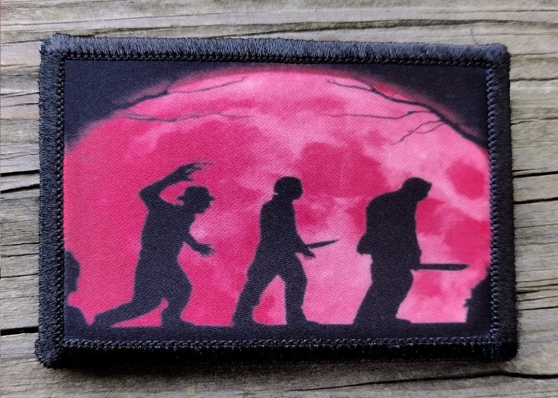 Horror Movie Characters Morale Patch – Rude Patch