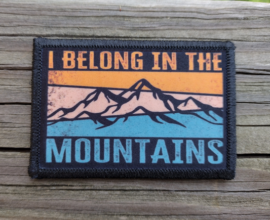 I Belong In The Mountains Morale Patch