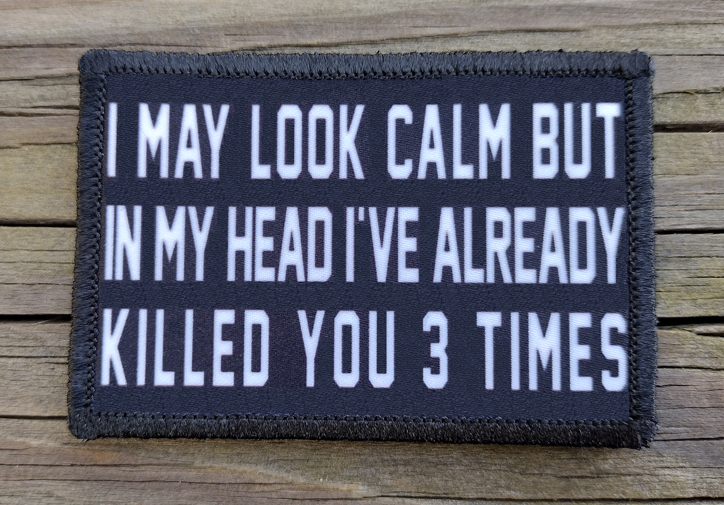 I May Look Calm But Morale Patch