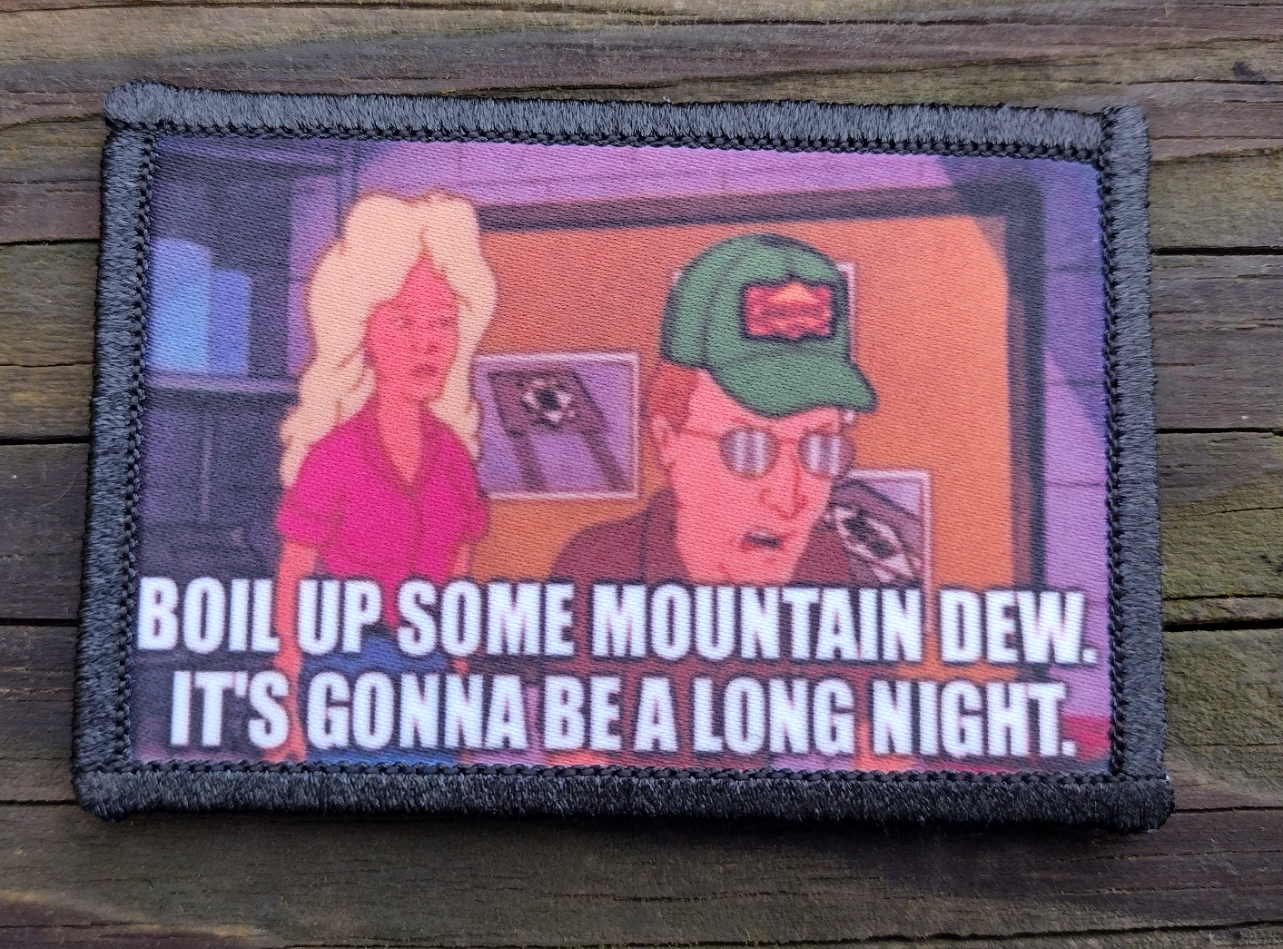 King Of The Hill Dale Gribble Morale Patch