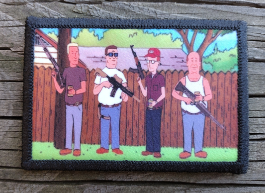 King Of The Hill Guns Morale Patch