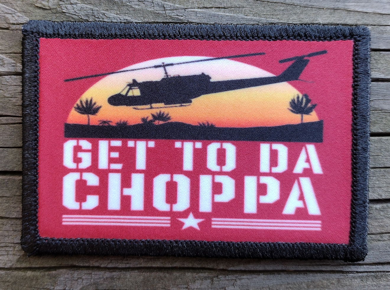 Predator Get To The Choppa Morale Patch