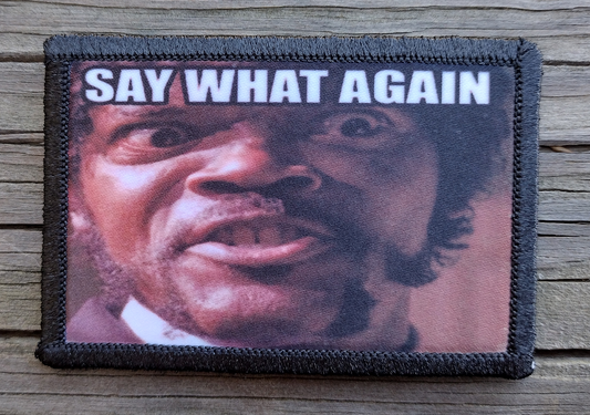 Pulp Fiction Say What Again Morale Patch