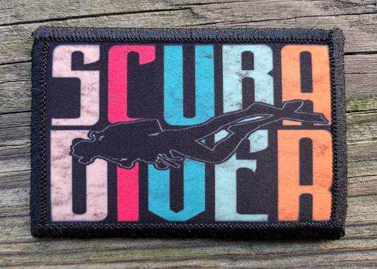 Scuba Diver Morale Patch