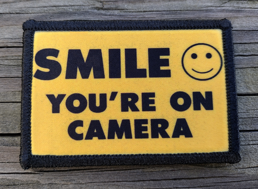 Smile You're On Camera Morale Patch