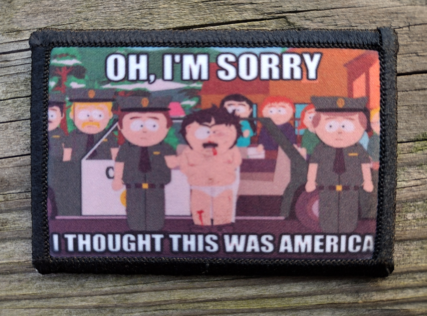 South Park I'm Sorry I Thought This Was America Morale Patch