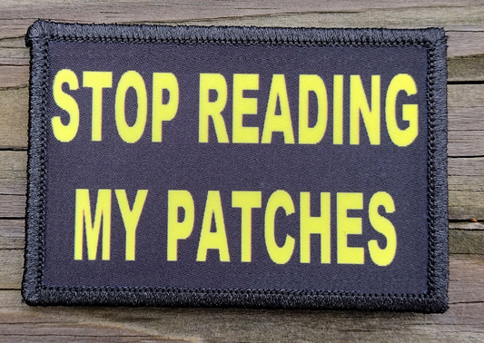 Stop Reading My Patches Morale Patch