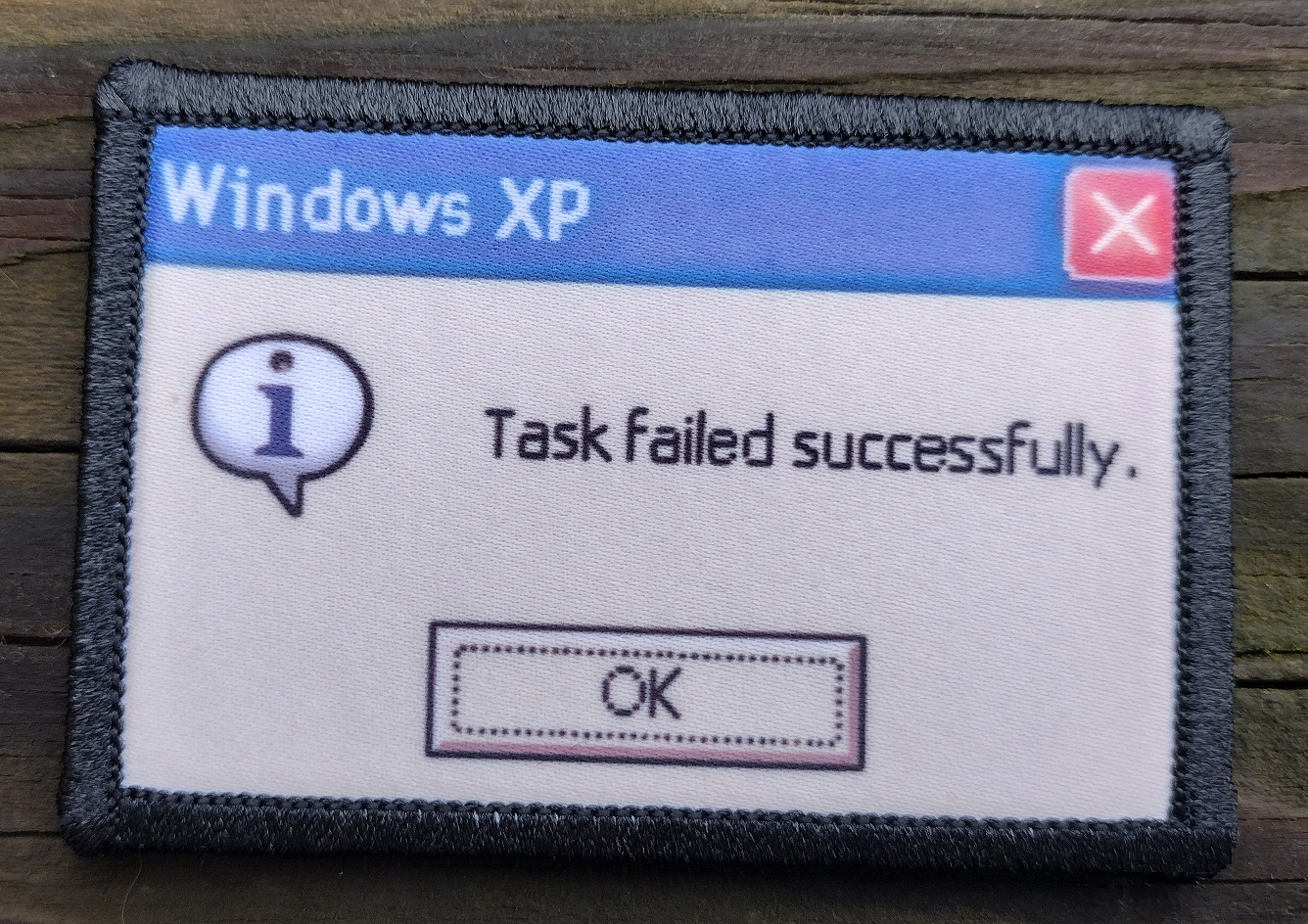 Task Failed Successfully Morale Patch – Rude Patch