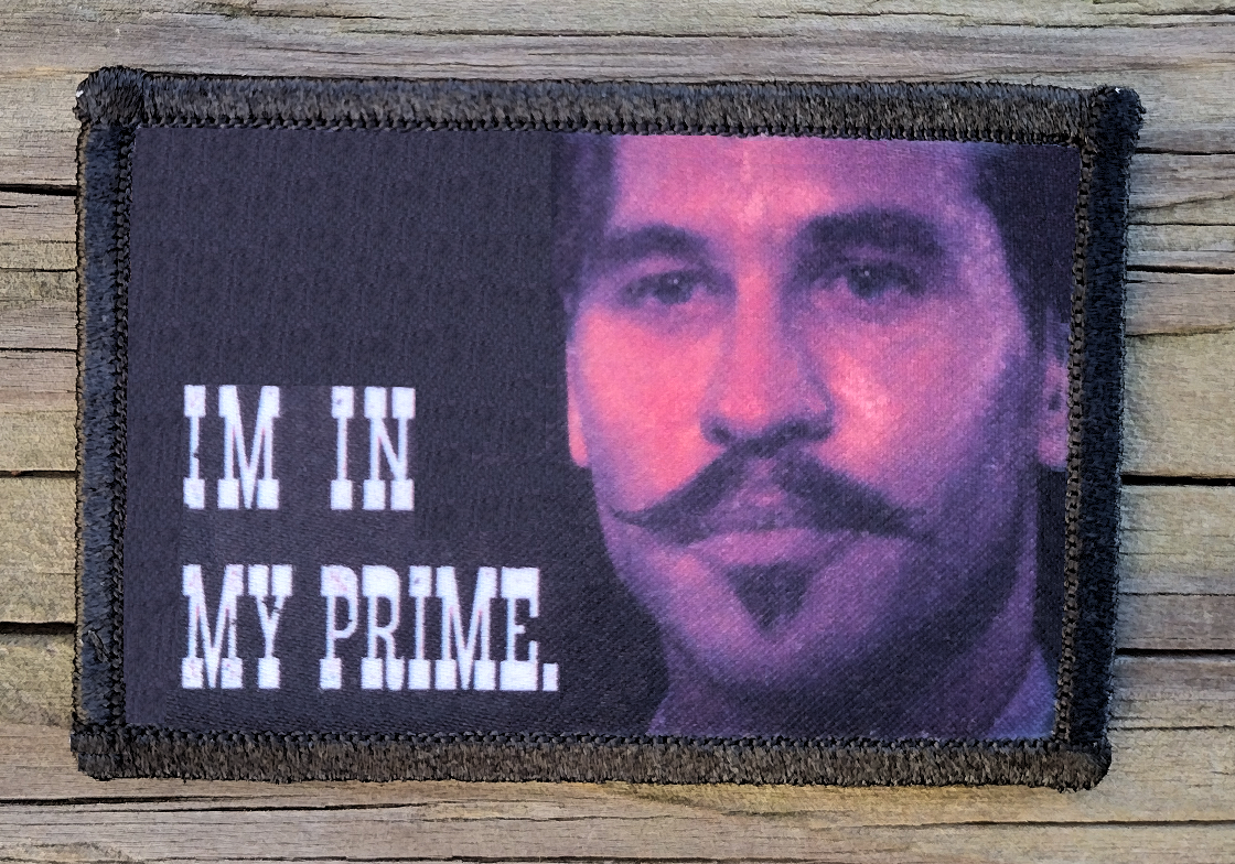 Tombstone Doc Im In My Prime Morale Patch