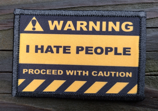 Warning I Hate People Morale Patch