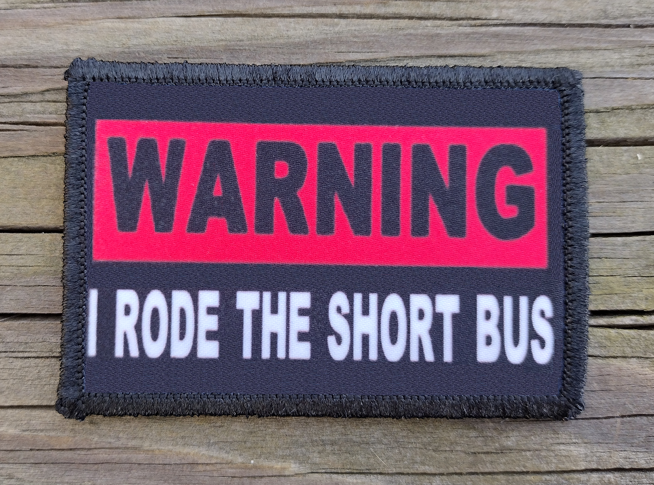 Warning I Rode The Short Bus Morale Patch