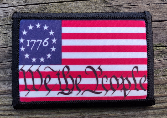 We The People Betsy Ross Flag Morale Patch