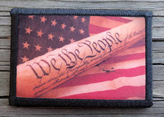 We The People Constitution American Flag Morale Patch